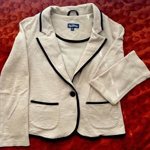 Cotton blazer
